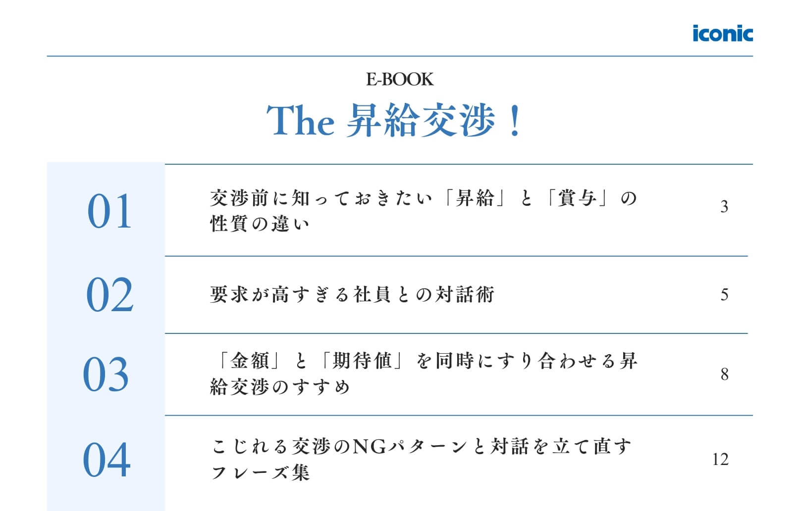 【E-book】The 昇給交渉！