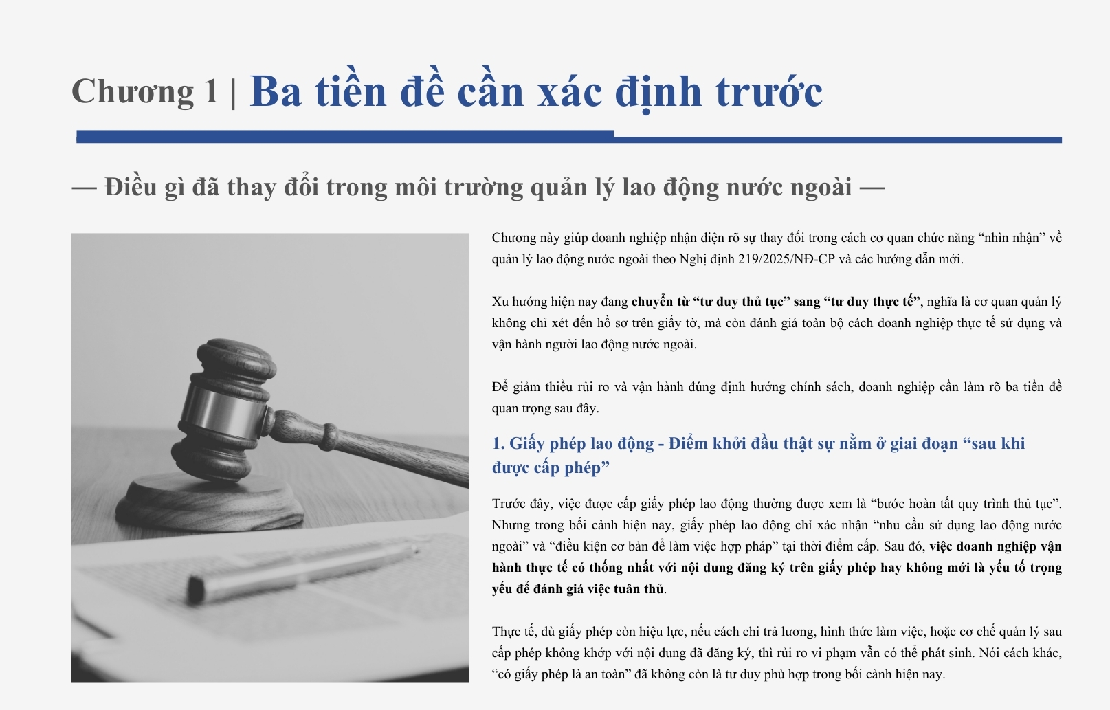 Hướng dẫn thực tiễn quản lý lao động nước ngoài tại Việt Nam